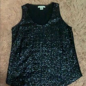 Liz Claiborne sequin top